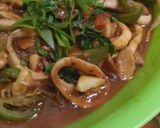 Foto langkah ke 6 dari resep Cumi saos padang.