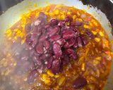 A picture of step 4 of One Pot Mexican Rice.