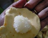 Foto langkah ke 8 dari resep Kue Bugis Mandi Ubi Ungu dan Ubi Kuning.