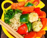 ম্যাগি রেমন নুডলস (Maggi ramen noodles recipe in Bengali) রেসিপির ধাপ 6 ছবি