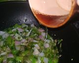 A picture of step 8 of Chicken Manchurian.