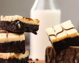 Foto langkah ke 11 dari resep Classic Brownies Cheesecake.