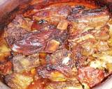 صورة الخطوة 1 من وصفة طاجن اللحمة بالبصل في الفرن