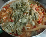 Foto del paso 2 de la receta: Wok de verdura, pencas y pisto