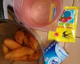 Foto langkah ke 1 dari resep Puding Susu Ubi.