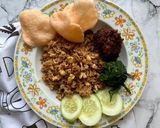 Foto langkah ke 3 dari resep Nasi Goreng Rendang.