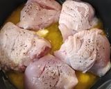 Tejszínes sült csirke krumplipürével, párolt brokkolival recept fázis 1 fotója