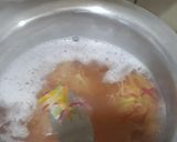 A picture of step 2 of Mango custard.