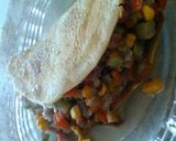 Foto del paso 5 de la receta: Burrito vegetariano