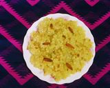 A picture of step 7 of Sabudana Halwa.