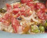 A picture of step 3 of Khara masala qeema.