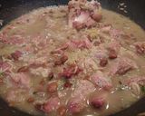 A picture of step 6 of Rice and Ham Hock.