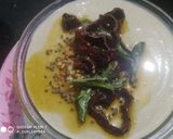 A picture of step 4 of Peanut Chutney for Idli Dosa/ Groundnut chutney.