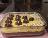A picture of step 9 of Cookies custard pudding.