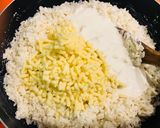 Foto del paso 1 de la receta: Tortilla de arroz y queso