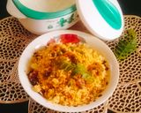 A picture of step 5 of Tomato peas masala pulao 🍅😋.