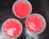 Foto langkah ke 2 dari resep Bolu kukus lowcarbo merah putih.
