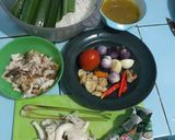 Foto langkah ke 1 dari resep Nasi Kuning Ayam Bumbu Pepes 🤩.