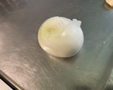 Une image de l'étape 8 de Flan aux champignons, magret de canard et courgette.