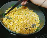 Hình bước làm 6 của món Bắp xào trứng thịt gà