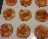 Foto del paso 1 de la receta: Empanadas abiertas de jamón y queso en molde de muffins