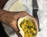 A picture of step 5 of Crispy Potato Cauliflower Samosa / Aloo Gobi Samosa.
