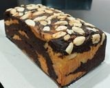 Foto langkah ke 1 dari resep Keto Marble Butter Cake (Mix Flour) Gluten & Sugar Free#Ketopad.