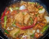 รูปขั้นตอนการทำที่ 6 ของ ไก่ผัดเม็ดมะม่วง
