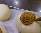 Hình bước làm 6 của món Bánh papparoti nhân phô mai con bò cười