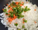 Foto del paso 4 de la receta: Zapallo Italiano relleno con arroz árabe