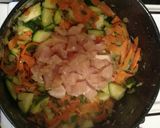 Foto del paso 3 de la receta: Pollo con vegetales