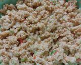 Foto del paso 5 de la receta: Capeletis de albahaca rellenos de pollo con salsa de champiñones