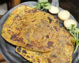 आलू मेथी पराठा रेसिपी चरण 7 फोटो