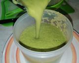 A picture of step 3 of Fake Guacamole.