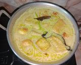 Foto langkah ke 4 dari resep Telur Tahu Bumbu Kuning.
