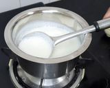 A picture of step 2 of Walnut paneer kheer.