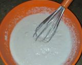 A picture of step 4 of Daal mash (white lentil) ke dahi bare (iftar recipe).