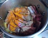 Foto del paso 5 de la receta: Costillar de cordero con piña, orejones y ciruelas pasas