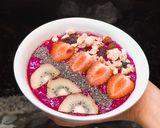 Foto langkah ke 5 dari resep Healthy Breakfast : Smoothies Bowl.