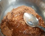 A picture of step 1 of Chocolate Syrup.