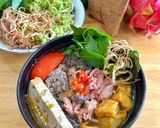 Hình bước làm 8 của món Bún Riêu Cua Bắp Bò