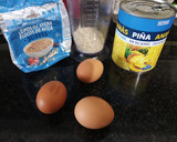 Foto del paso 1 de la receta: Tortitas de avena y piña