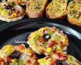 A picture of step 8 of Cheesy Mini Pizza (No Fire).