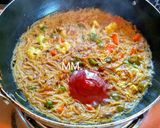 A picture of step 4 of Vermicelli (Semiya) Veggies Upma.