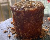 A picture of step 5 of 10 min instant choco mini cake.