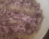 A picture of step 1 of Kibbeh in a Tray.