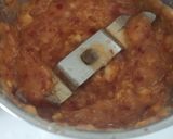A picture of step 1 of Chilli garlic mushroom.