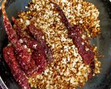 A picture of step 1 of Mixed Vegetables Kolhapuri.