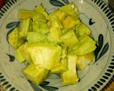 Hình bước làm 1 của món Pudding Trái Bơ Hạt Chia
