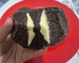 Foto langkah ke 7 dari resep Bolu Kukus Ketan Hitam Keju Lumer.